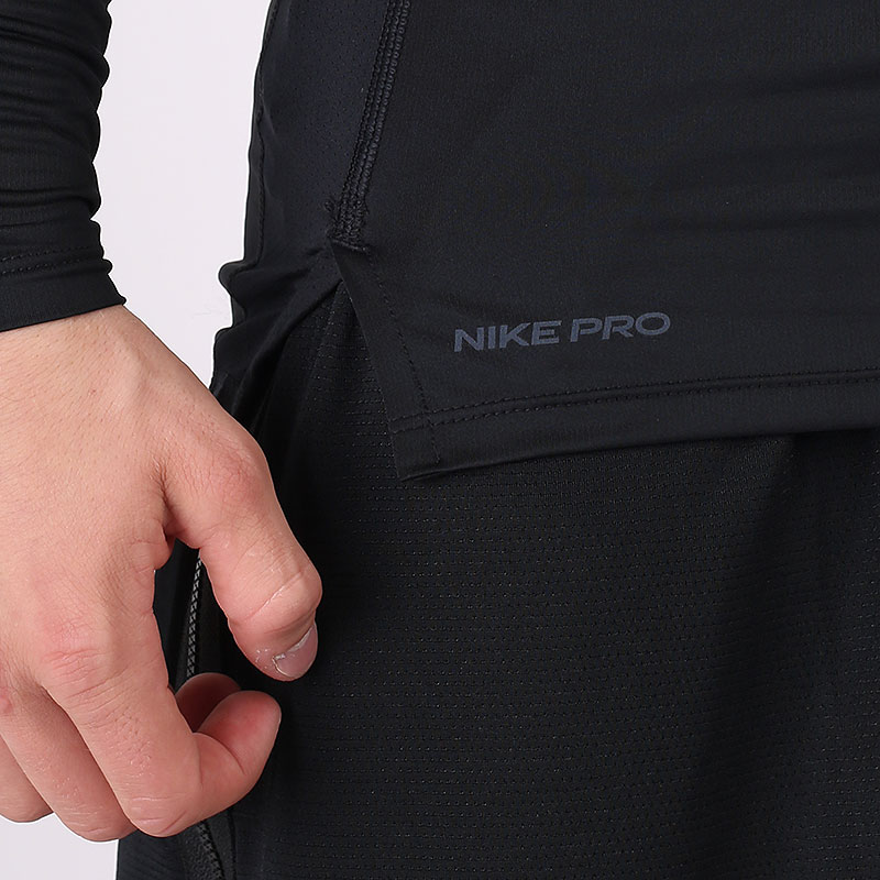   лонгслив Nike Pro Tight-Fit Long-Sleeve Top BV5588-010 - цена, описание, фото 2